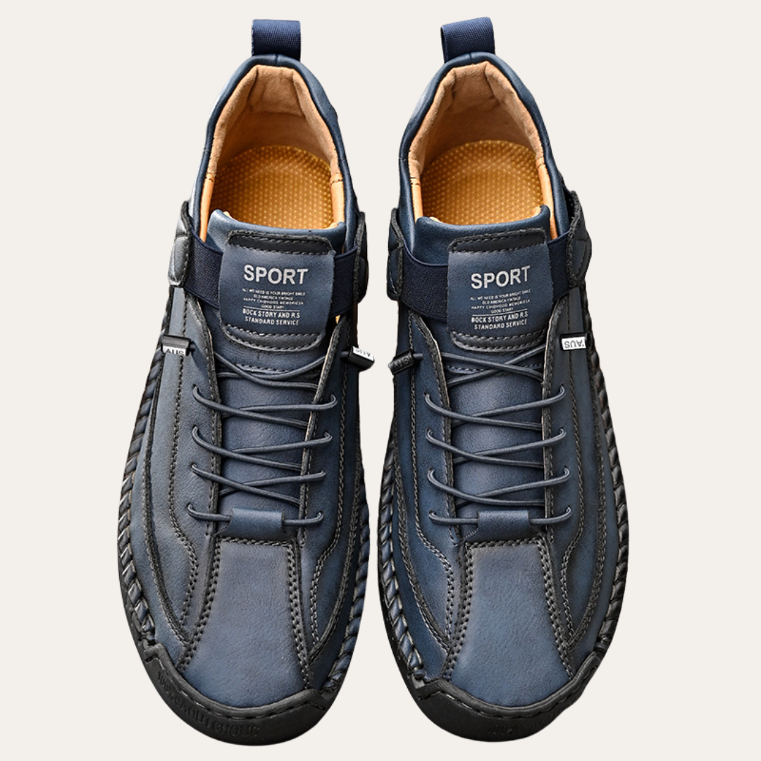 BerlinGlamour | Leren casual schoenen voor heren – slipvast en comfortabel 2