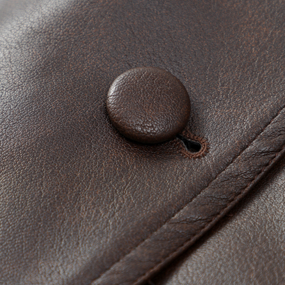 BerlinGlamour | Leren pufferblazer voor dames 8