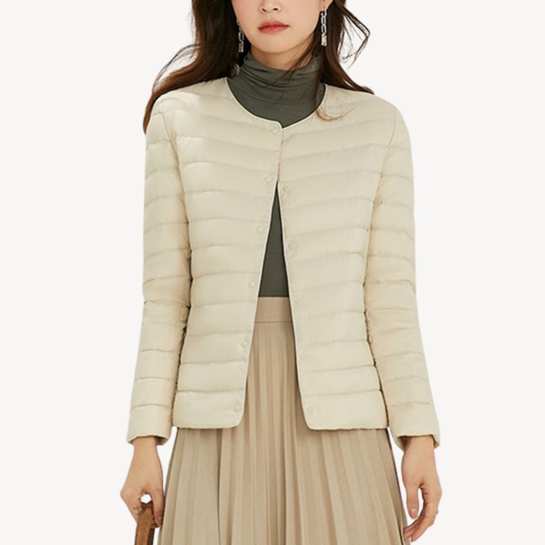 BerlinGlamour | Lichtgewicht gewatteerde winterjas voor dames 0