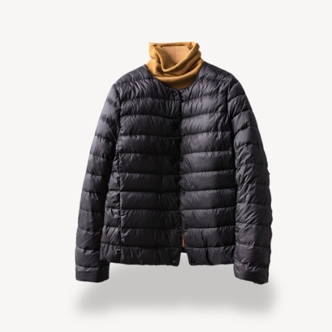 BerlinGlamour | Lichtgewicht gewatteerde winterjas voor dames 4