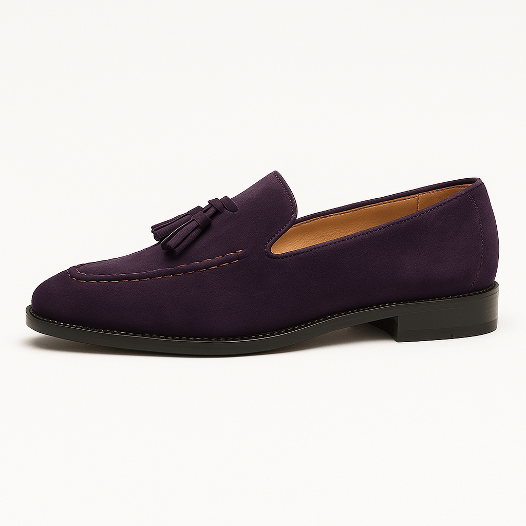 BerlinGlamour | Loafers met kwastjes van zacht leer 1
