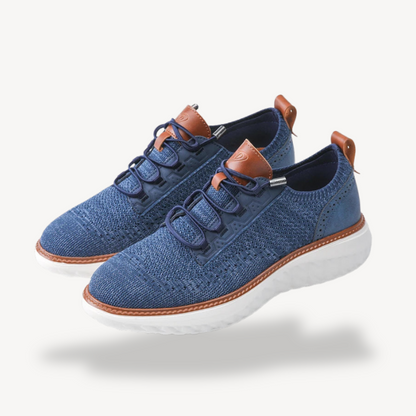 BerlinGlamour | Mesh casual sneakers voor heren 1