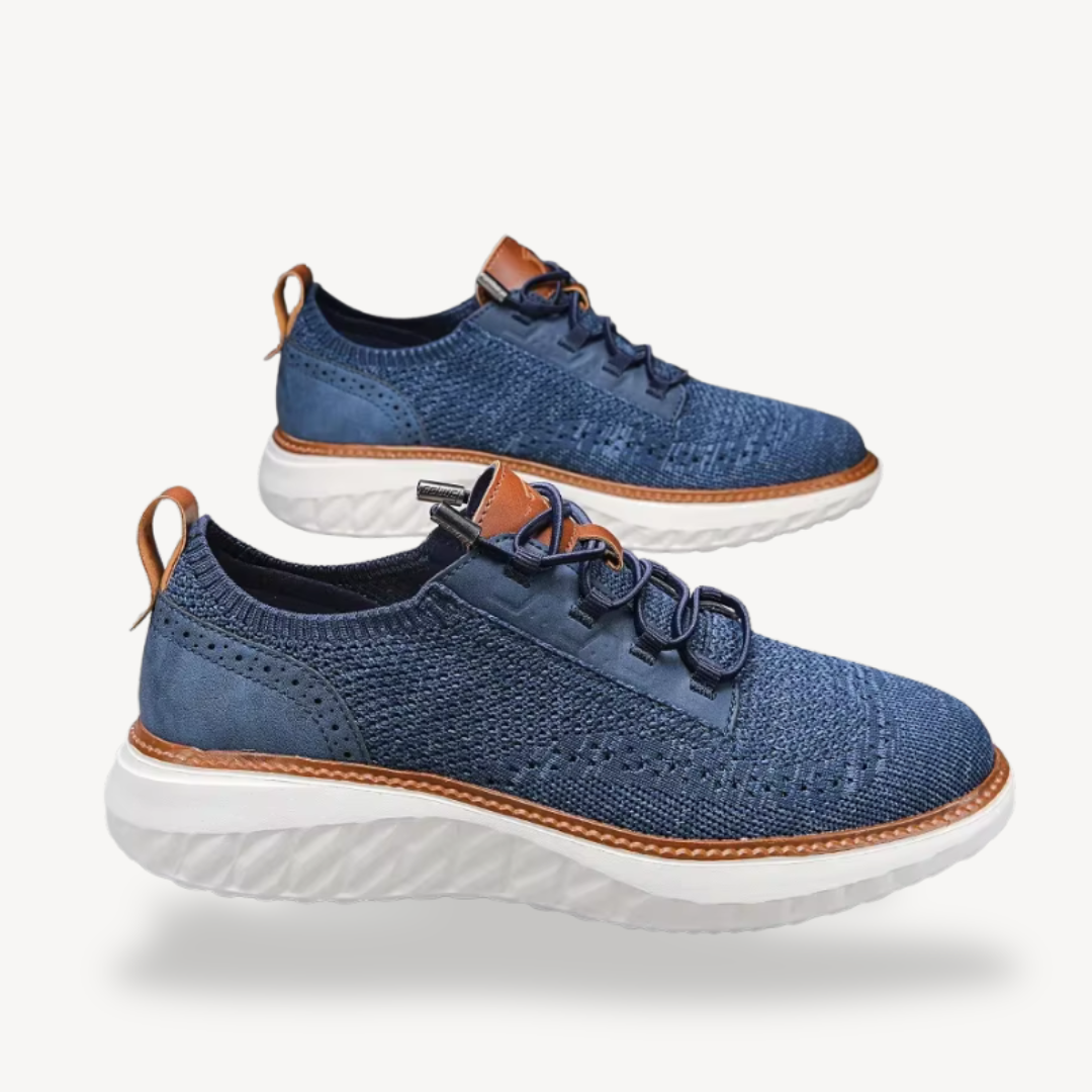 BerlinGlamour | Mesh casual sneakers voor heren 2