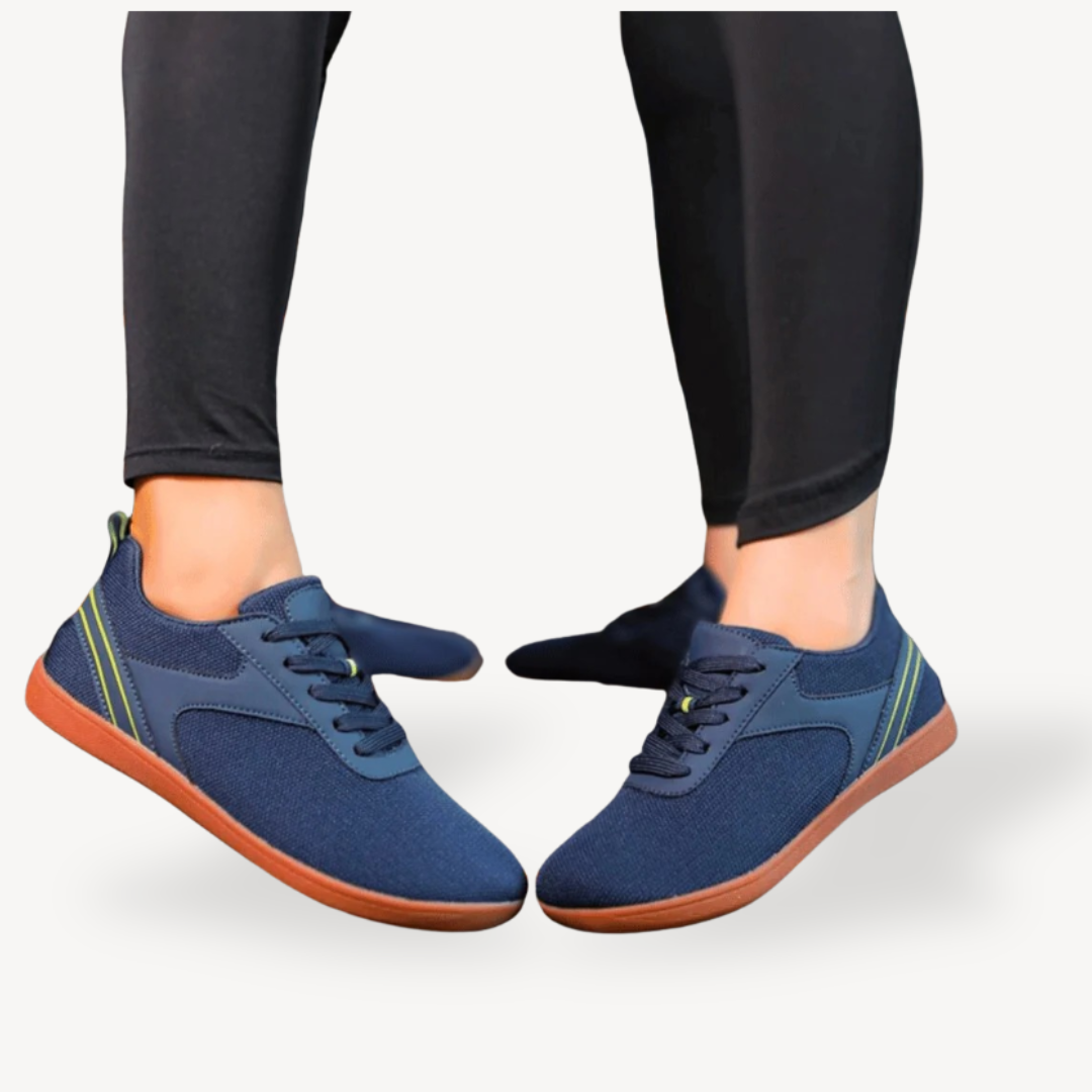 BerlinGlamour | Minimalistische hardloopschoenen met brede neus voor dames 4