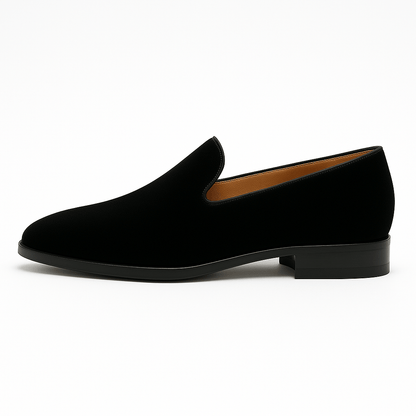 BerlinGlamour | Moderne klassieke suède loafers 1