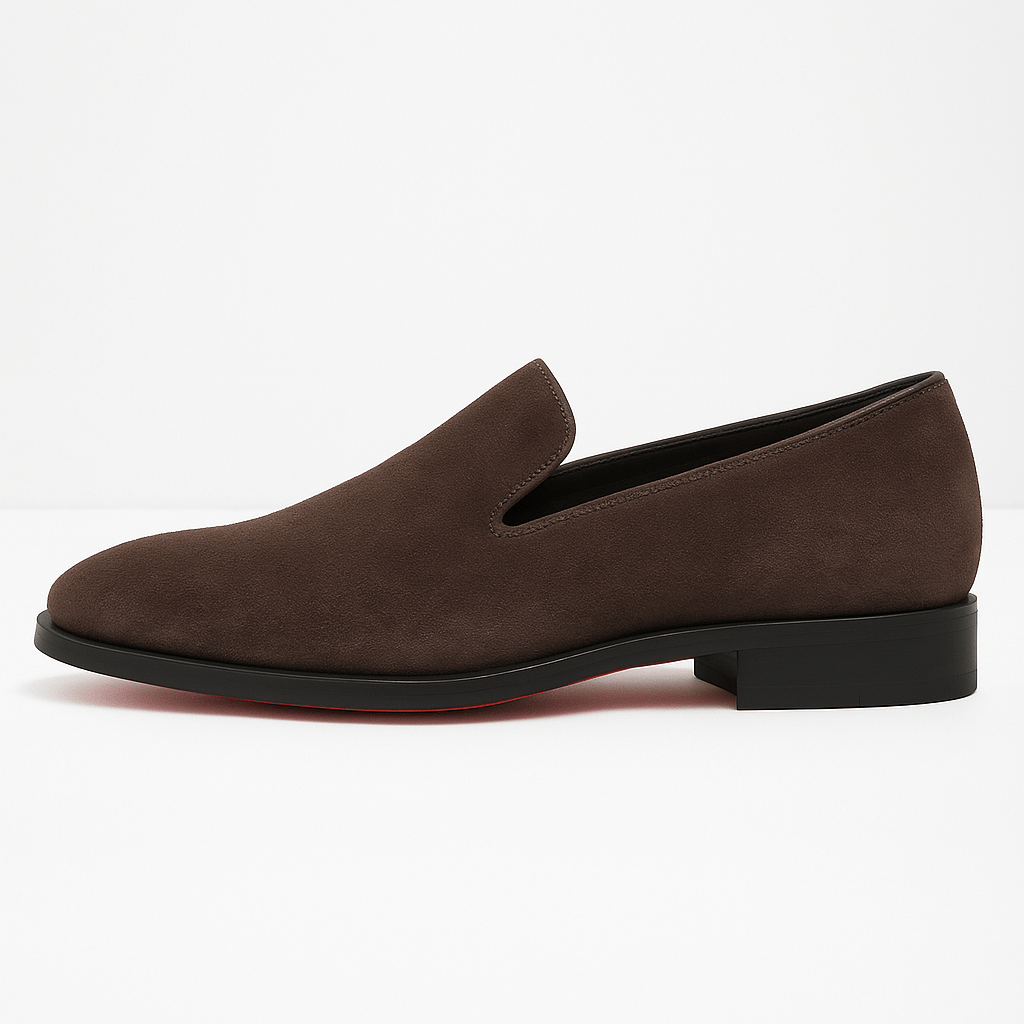 BerlinGlamour | Moderne klassieke suède loafers 2