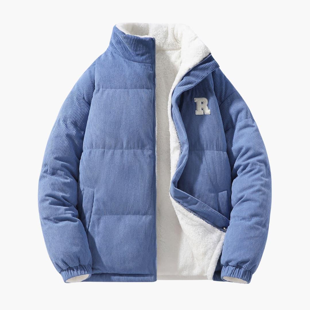 BerlinGlamour | Omkeerbare gewatteerde jas voor heren 3