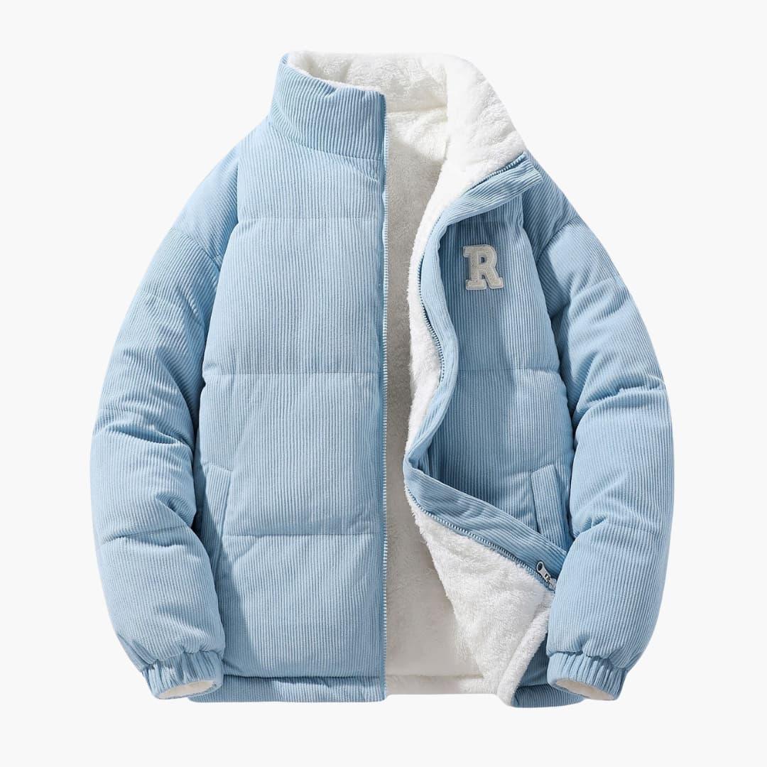 BerlinGlamour | Omkeerbare gewatteerde jas voor heren 4