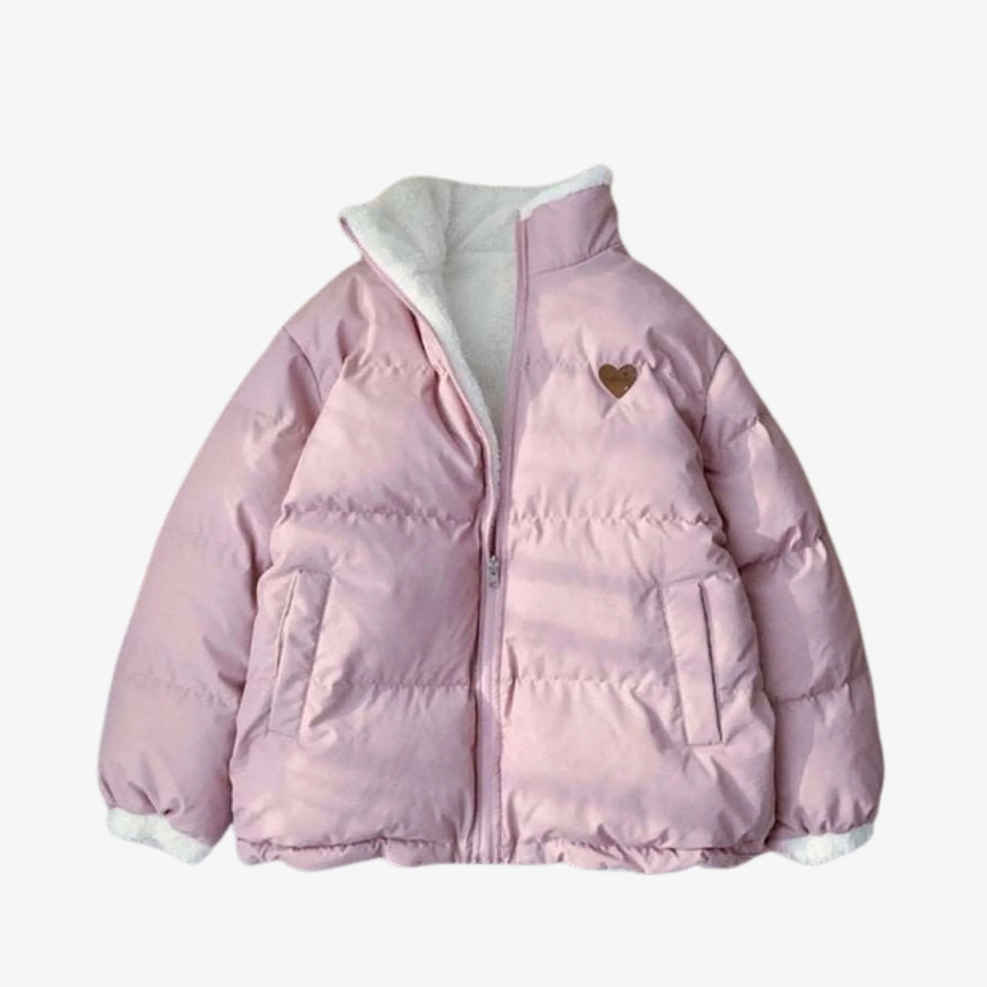 BerlinGlamour | Omkeerbare warme jas voor dames 0