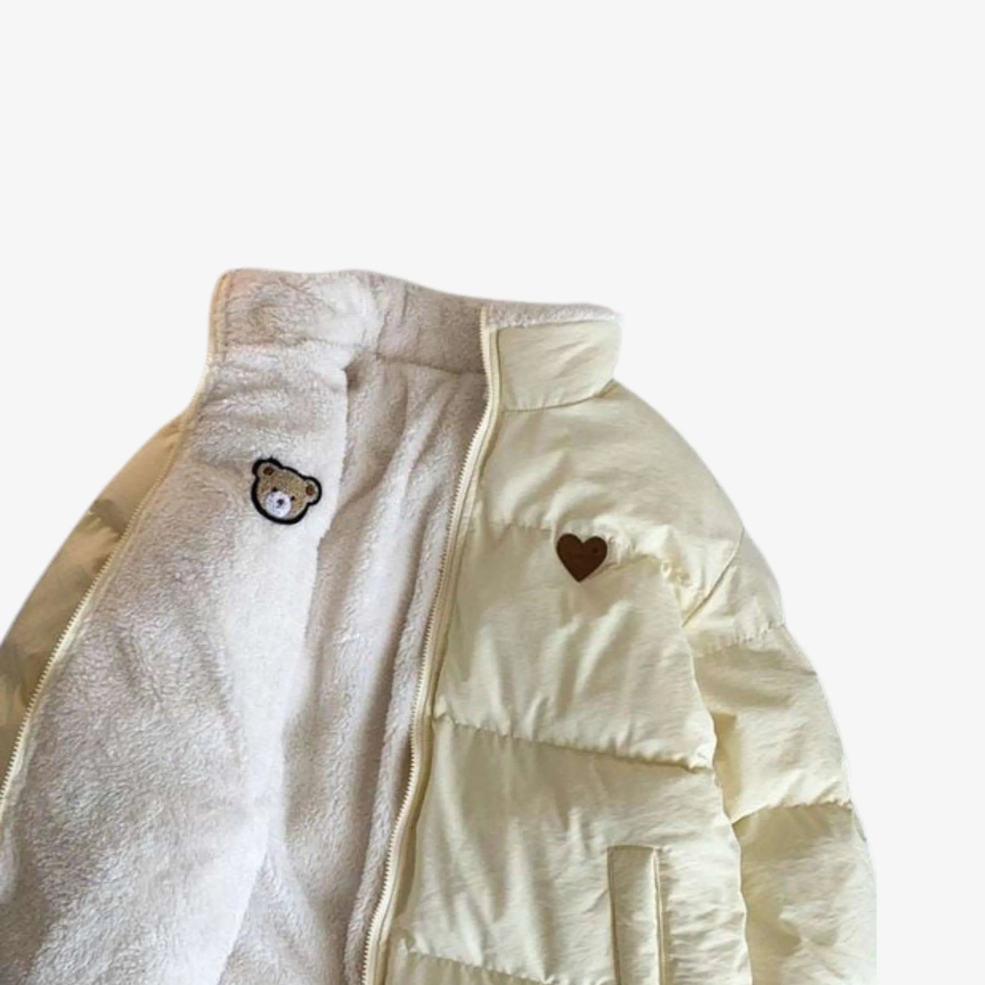 BerlinGlamour | Omkeerbare warme jas voor dames 5