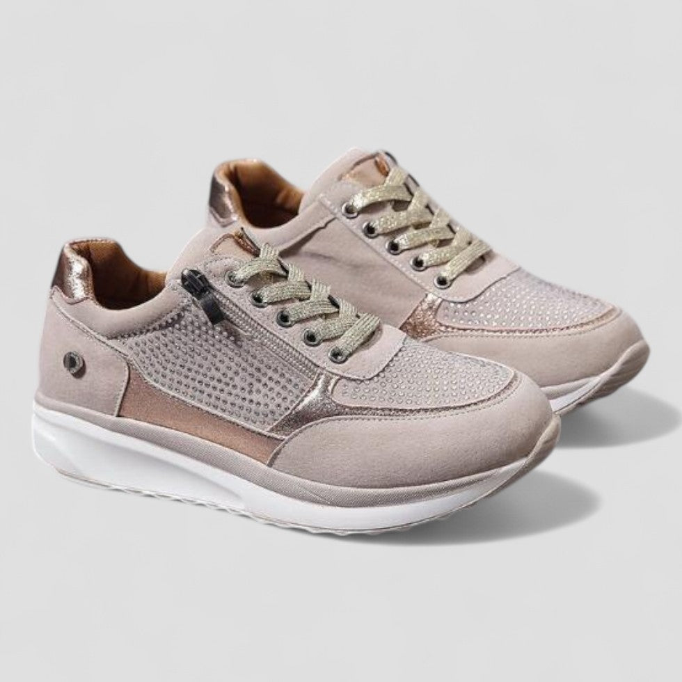 BerlinGlamour | Orthopedische, lichtgewicht comfortsneakers voor dames 1