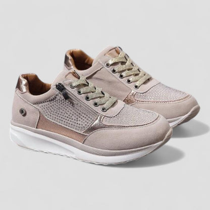 BerlinGlamour | Orthopedische, lichtgewicht comfortsneakers voor dames 1