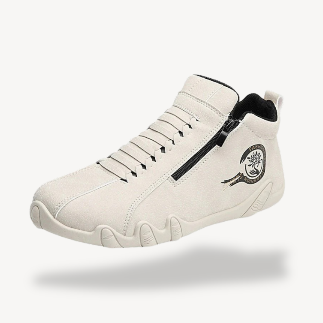 BerlinGlamour | Orthopedische casual winterschoenen voor heren in leer 2