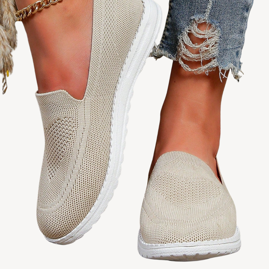 BerlinGlamour | Orthopedische gebreide instapsneakers voor dames 2