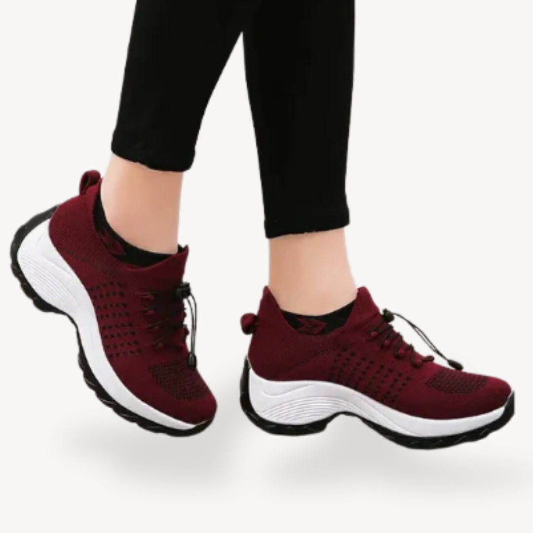 BerlinGlamour | Orthopedische gebreide wandelschoenen voor dames 1