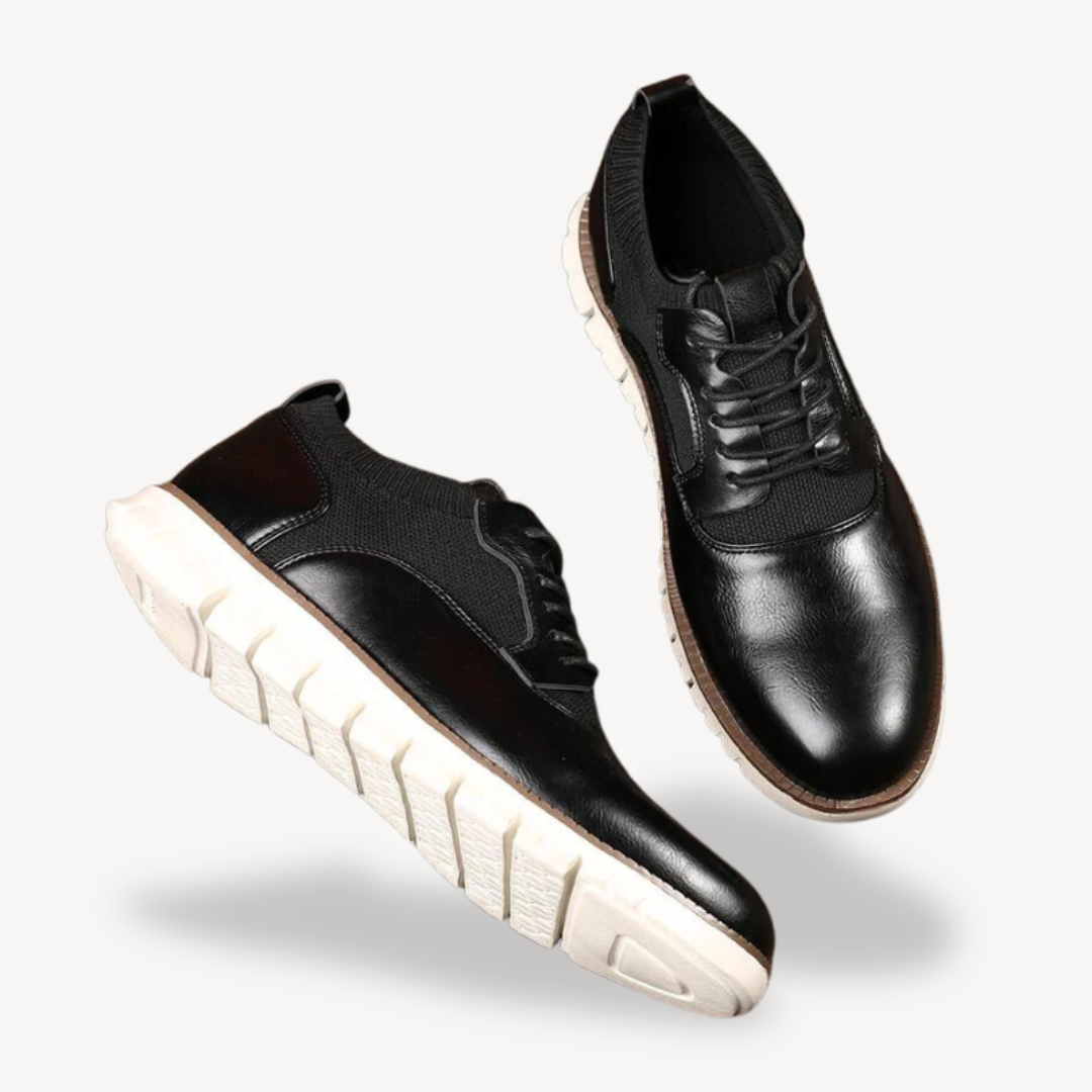 BerlinGlamour | Orthopedische leren wandelschoenen voor heren 4