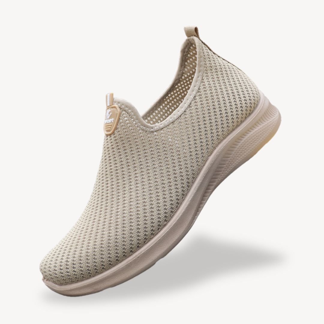 BerlinGlamour | Orthopedische mesh instapsneakers voor heren 0