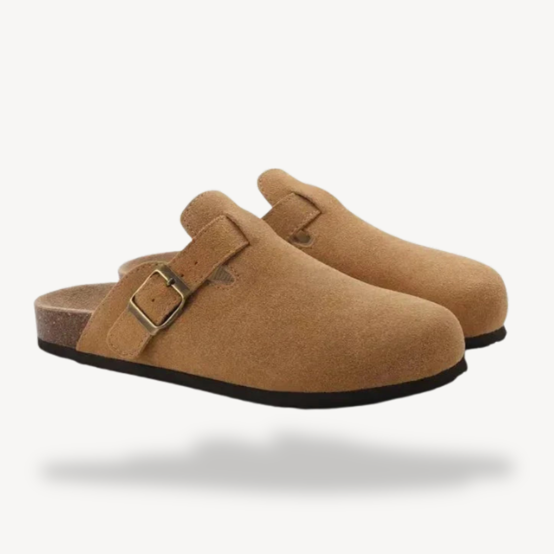 BerlinGlamour | Orthopedische muiltjes met gesp voor heren 0