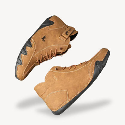 BerlinGlamour | Orthopedische suède hoge casual schoenen voor heren 0