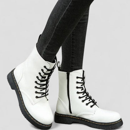 BerlinGlamour | Orthopedische veterlaarsjes voor dames, casual en comfortabel 4