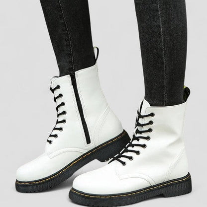 BerlinGlamour | Orthopedische veterlaarsjes voor dames, casual en comfortabel 5