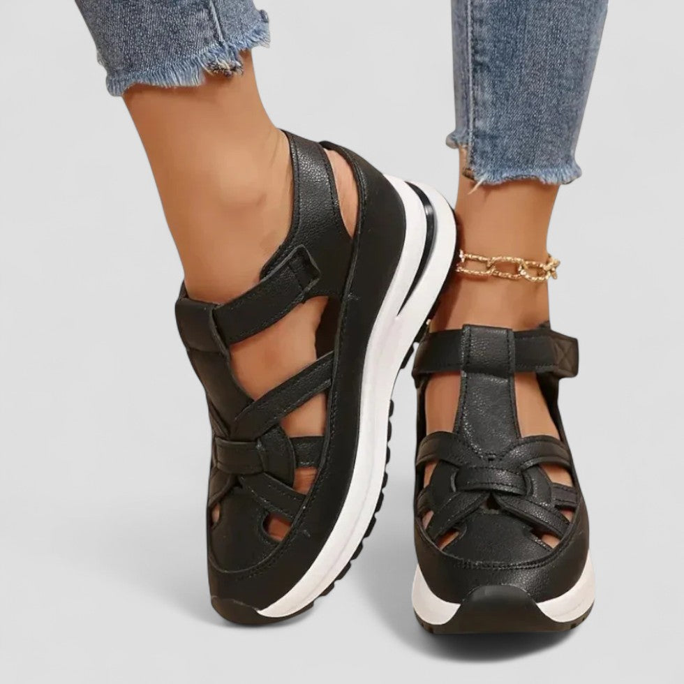 BerlinGlamour | Orthopedische wandelsandalen met sportzool voor comfort 3