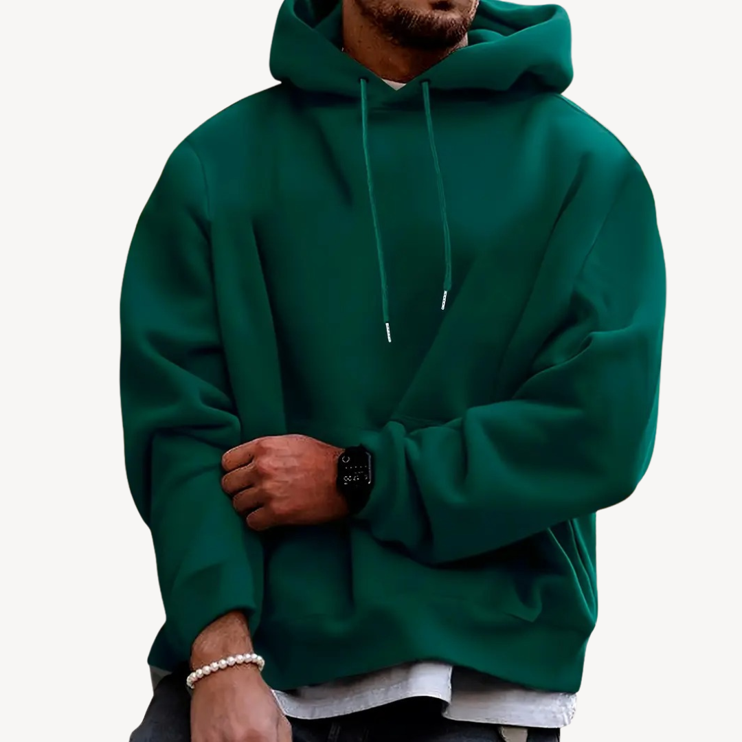 BerlinGlamour | Oversized polyester hoodie voor heren 0