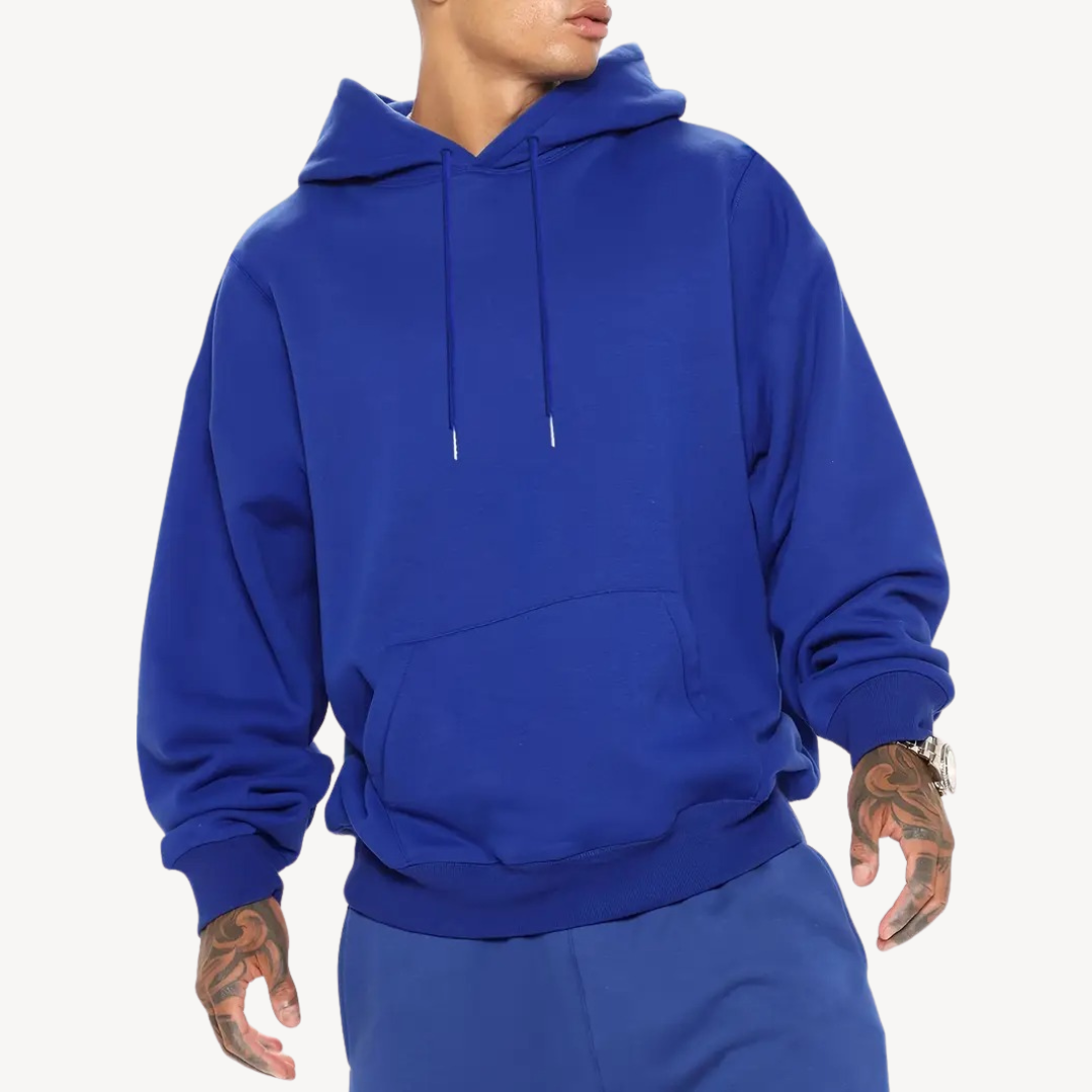BerlinGlamour | Oversized polyester hoodie voor heren 2