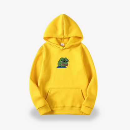 BerlinGlamour | Pepe Frog Graphic Hoodie voor heren 0