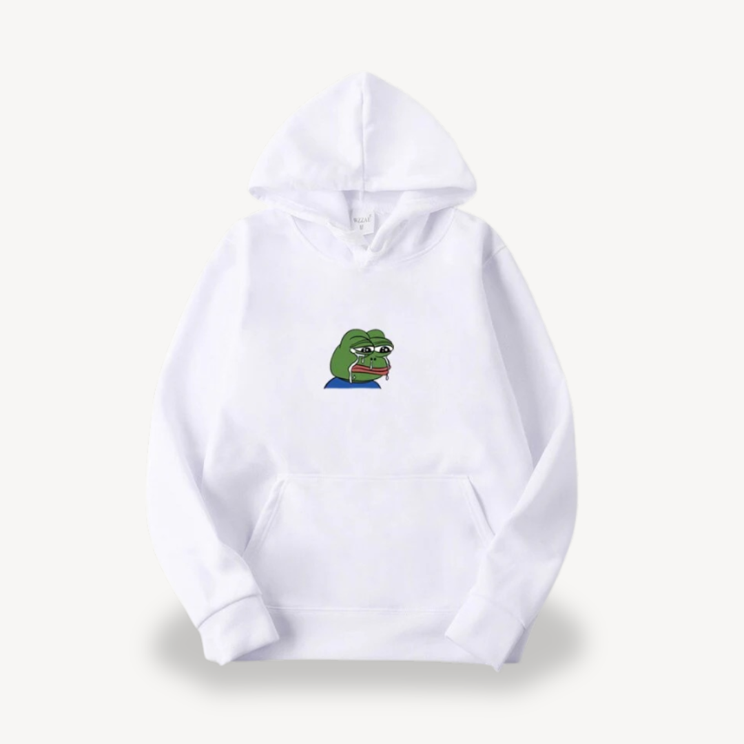BerlinGlamour | Pepe Frog Graphic Hoodie voor heren 6