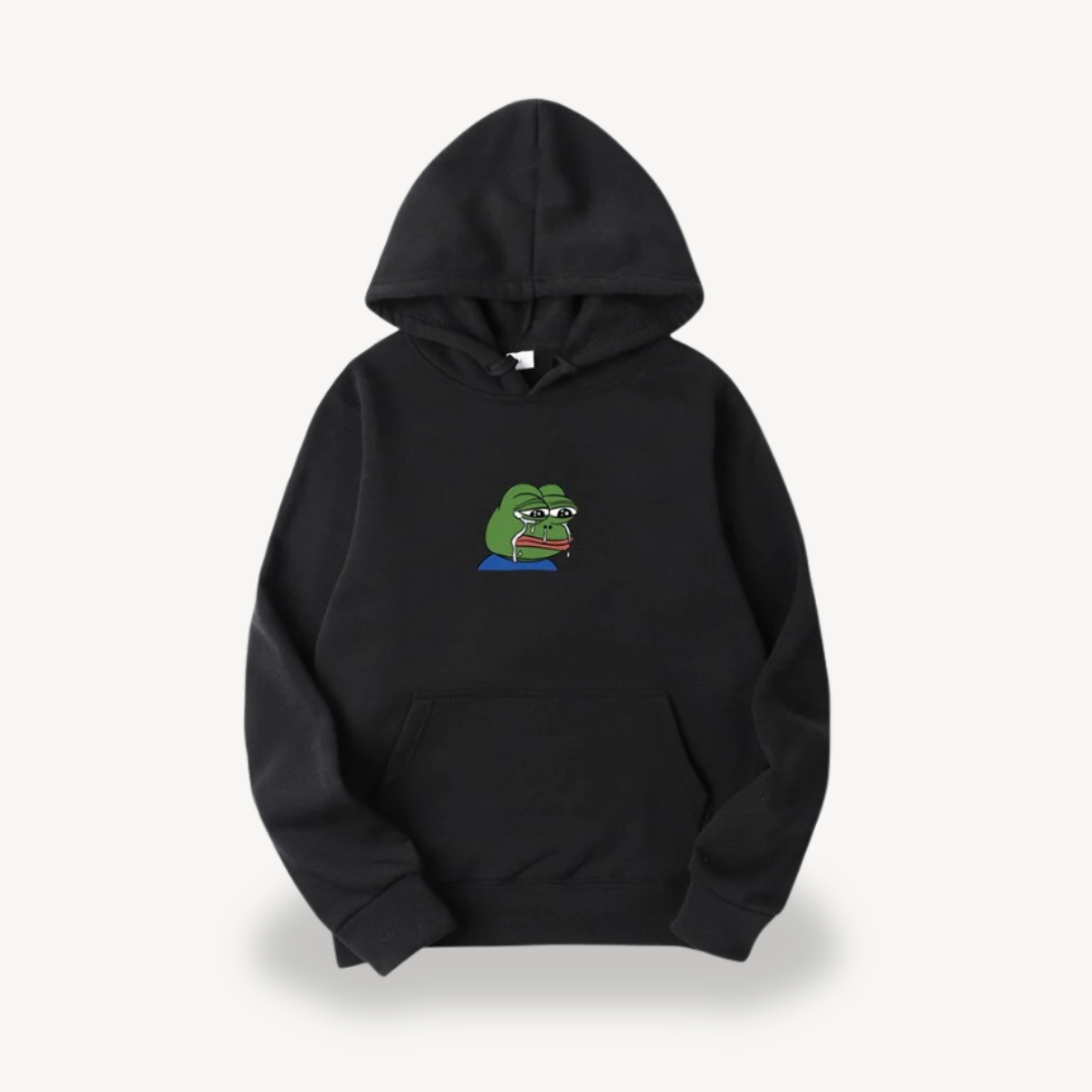 BerlinGlamour | Pepe Frog Graphic Hoodie voor heren 7