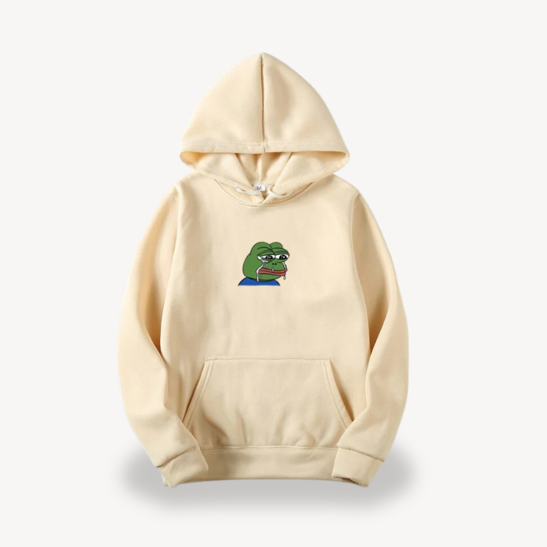 BerlinGlamour | Pepe Frog Graphic Hoodie voor heren 8