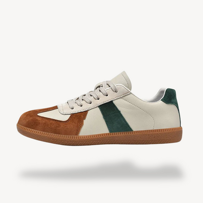 BerlinGlamour | Retro luxe leren sneakers voor heren 2