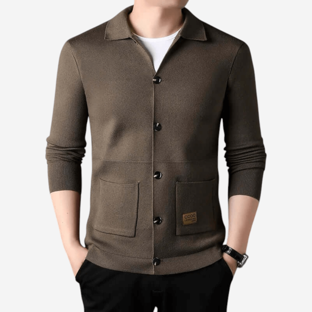 BerlinGlamour | Slanke gebreide cardigan 1