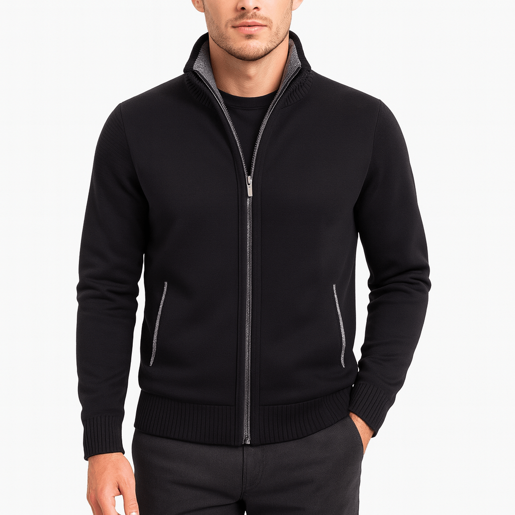 BerlinGlamour | Slanke wollen cardigan 0