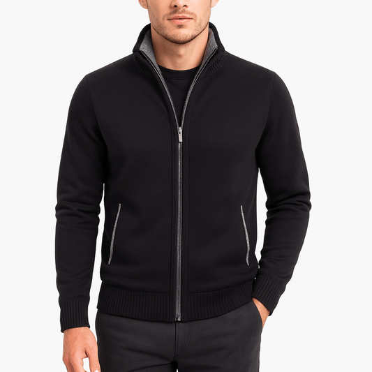 BerlinGlamour | Slanke wollen cardigan 0