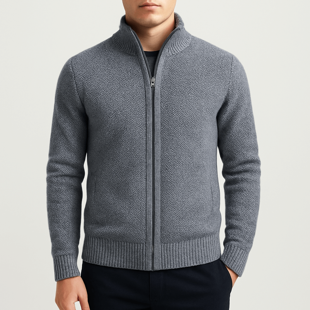 BerlinGlamour | Slanke wollen cardigan 3