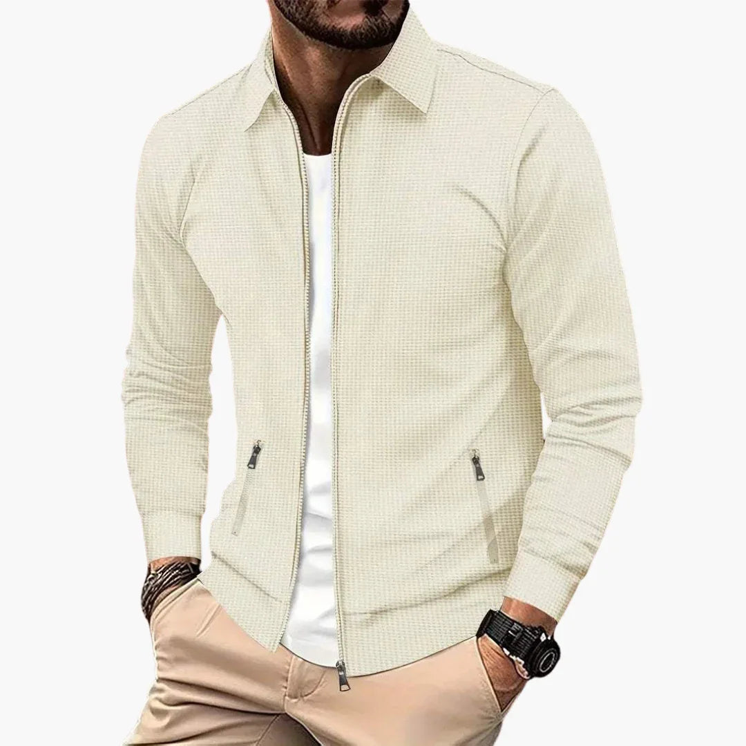 BerlinGlamour | Slim Fit Transitional Jacket voor Heren 0