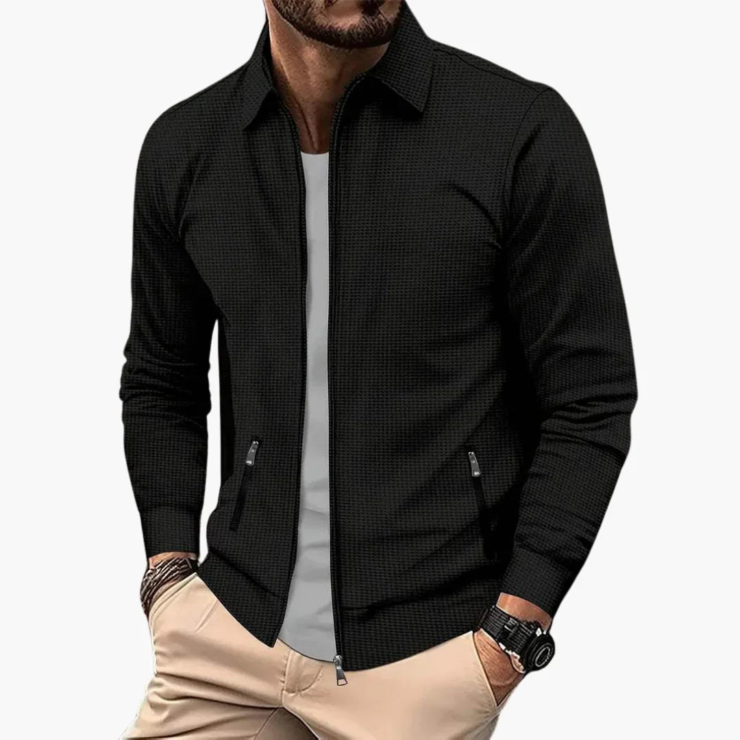 BerlinGlamour | Slim Fit Transitional Jacket voor Heren 3