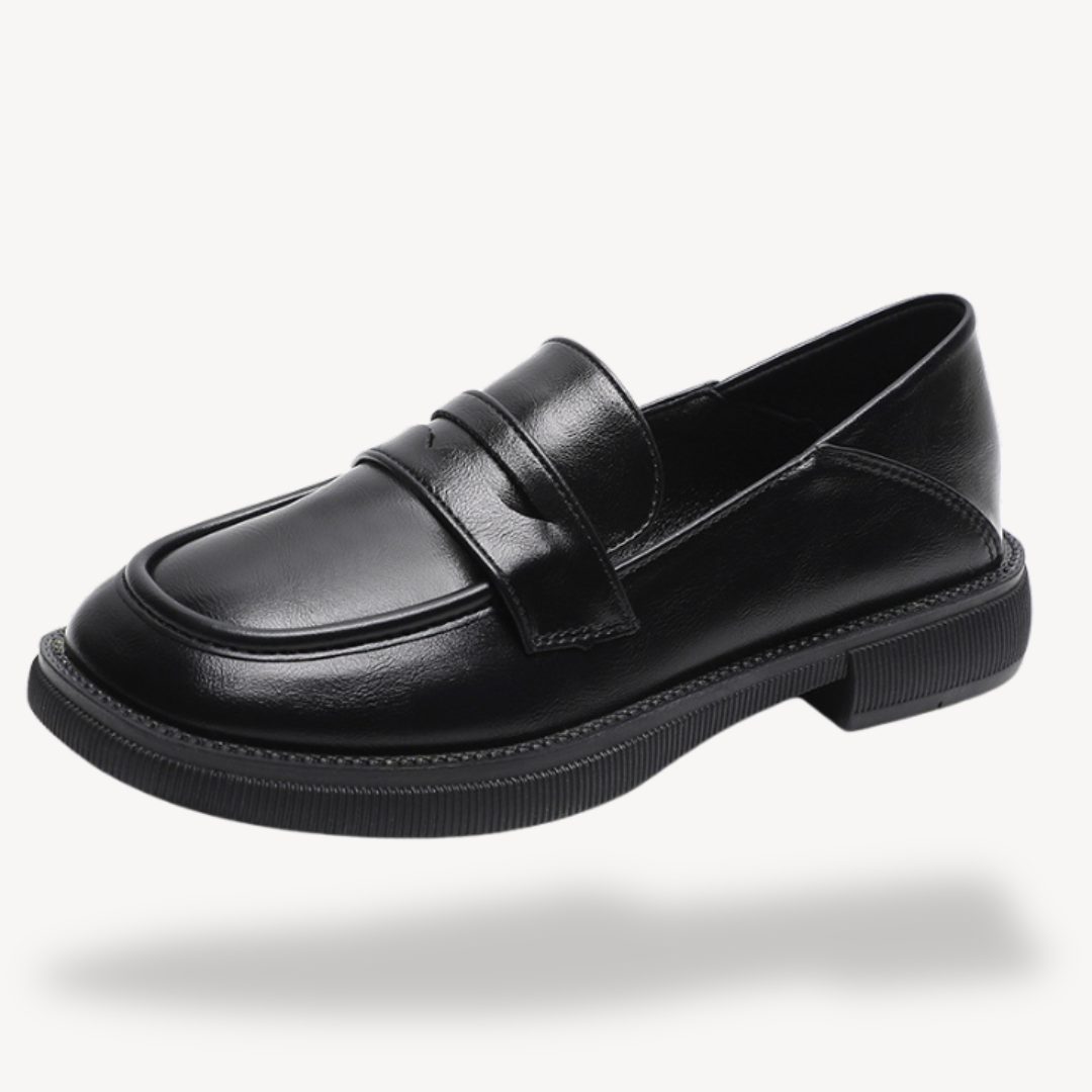 BerlinGlamour | Stevige loafers van imitatieleer voor dames 0