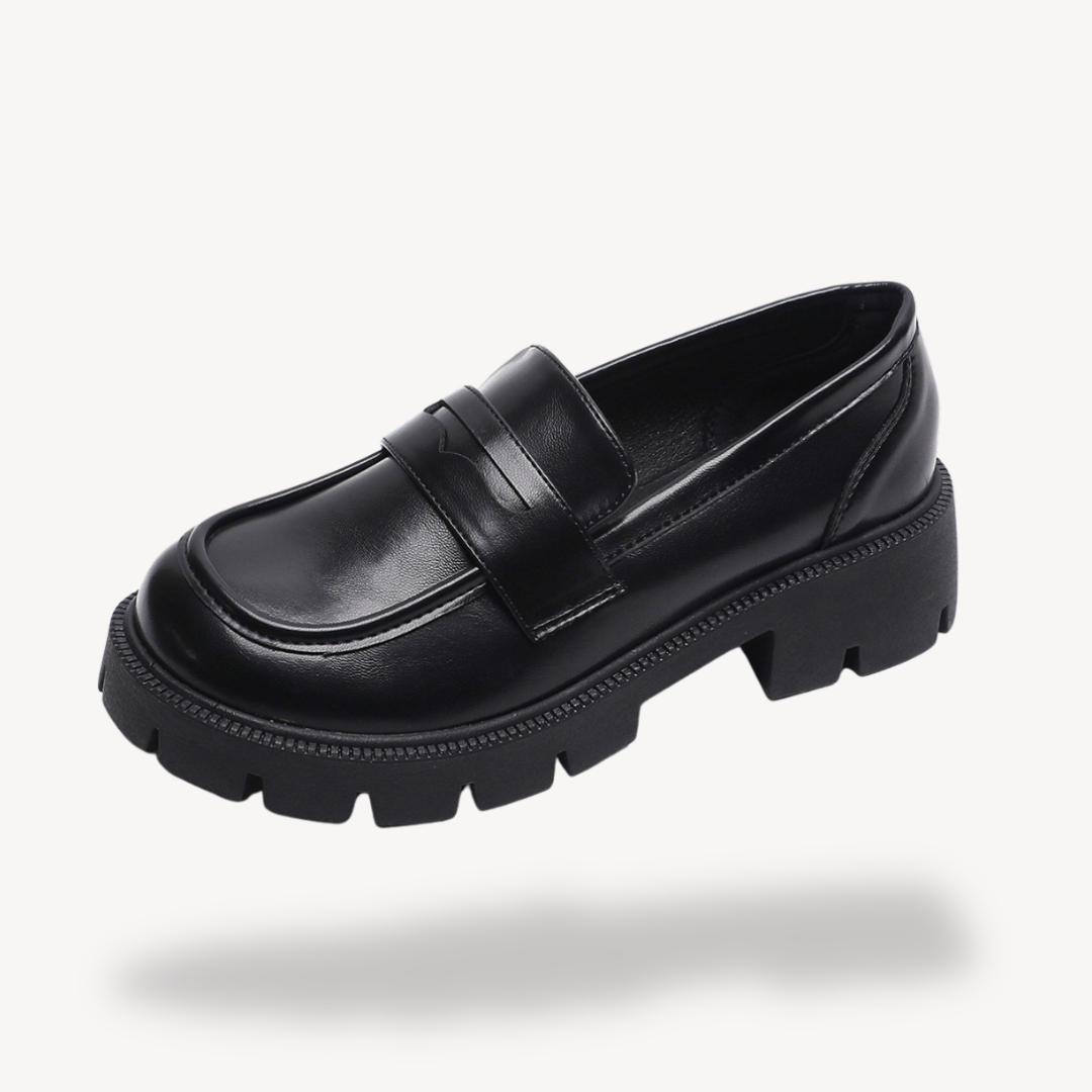 BerlinGlamour | Stevige loafers van imitatieleer voor dames 6