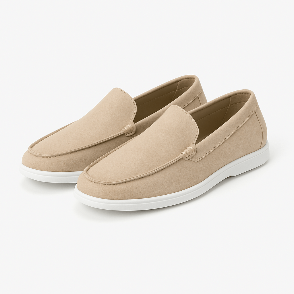 BerlinGlamour | Suède loafers met een profiel 2