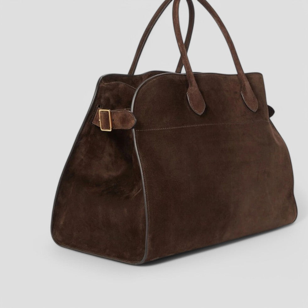 BerlinGlamour | Suède shopper met grote capaciteit voor dames 3