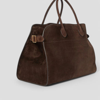 BerlinGlamour | Suède shopper met grote capaciteit voor dames 3