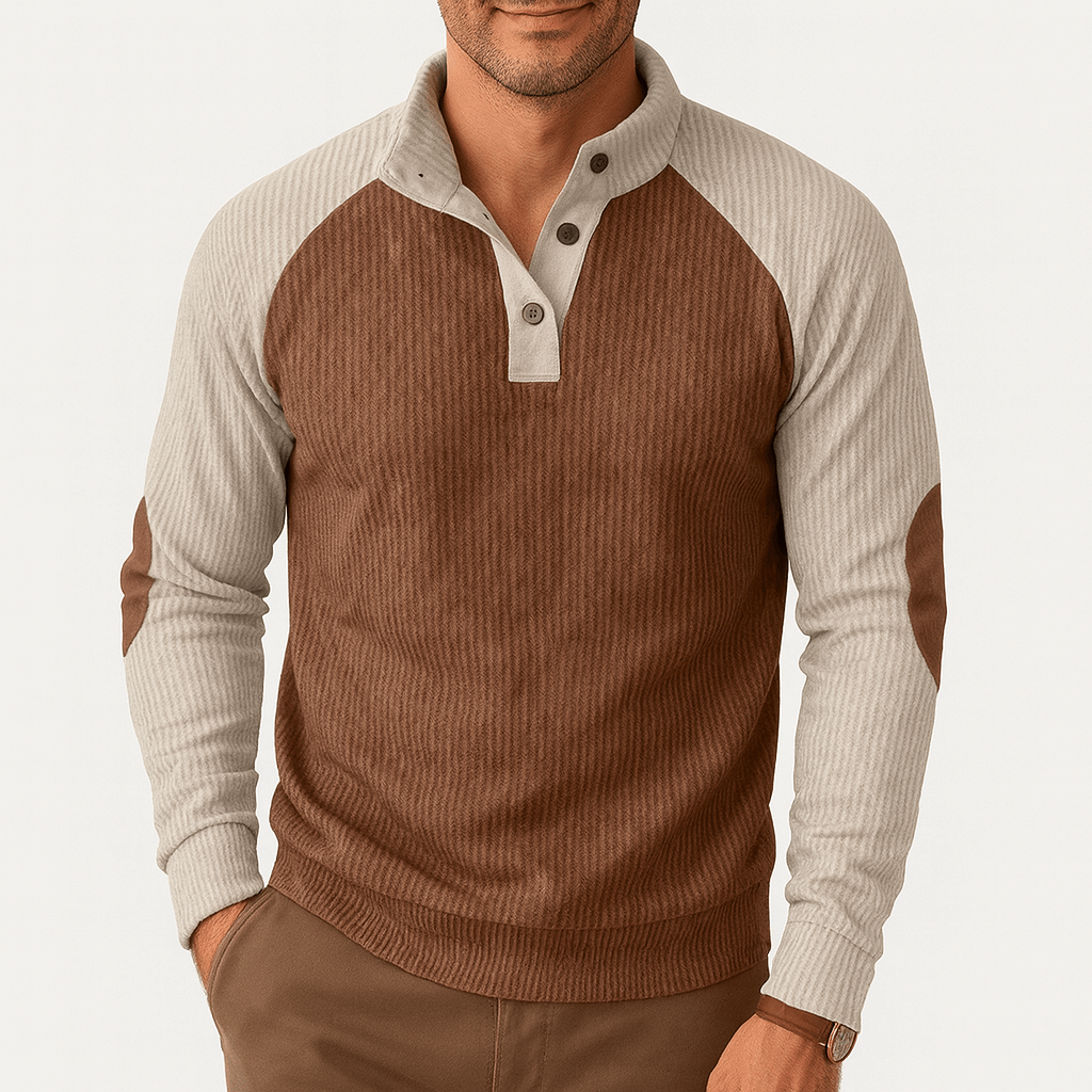 BerlinGlamour | Sweatshirt met textuurbreisel 3