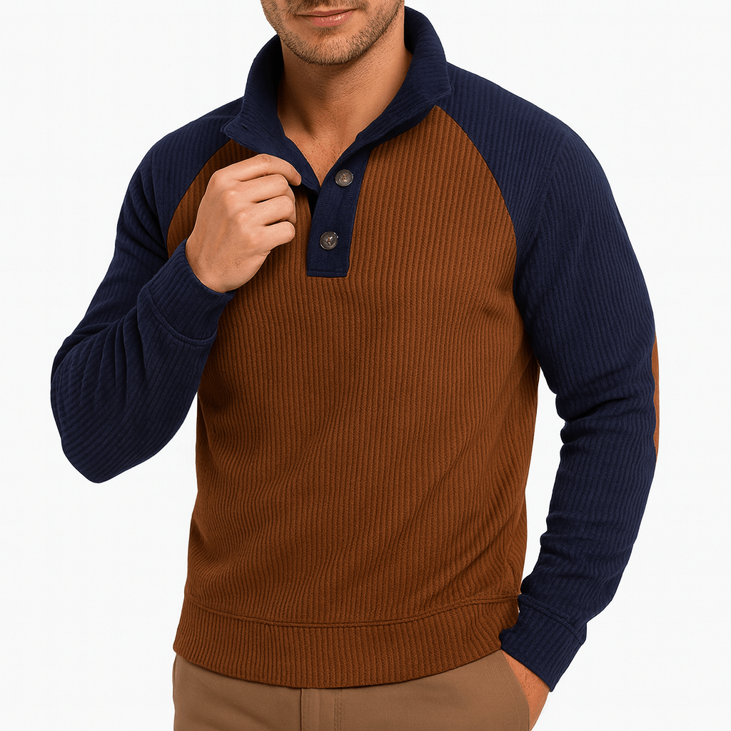 BerlinGlamour | Sweatshirt met textuurbreisel 4