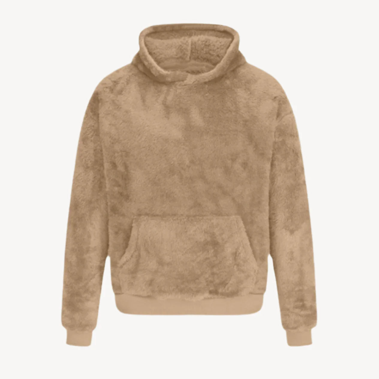 BerlinGlamour | Teddy fleece hoodie voor heren 0