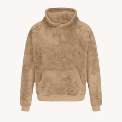 BerlinGlamour | Teddy fleece hoodie voor heren 0
