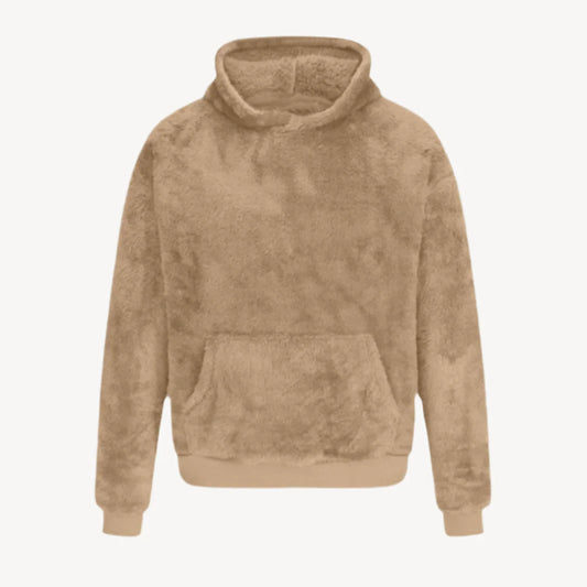 BerlinGlamour | Teddy fleece hoodie voor heren 0