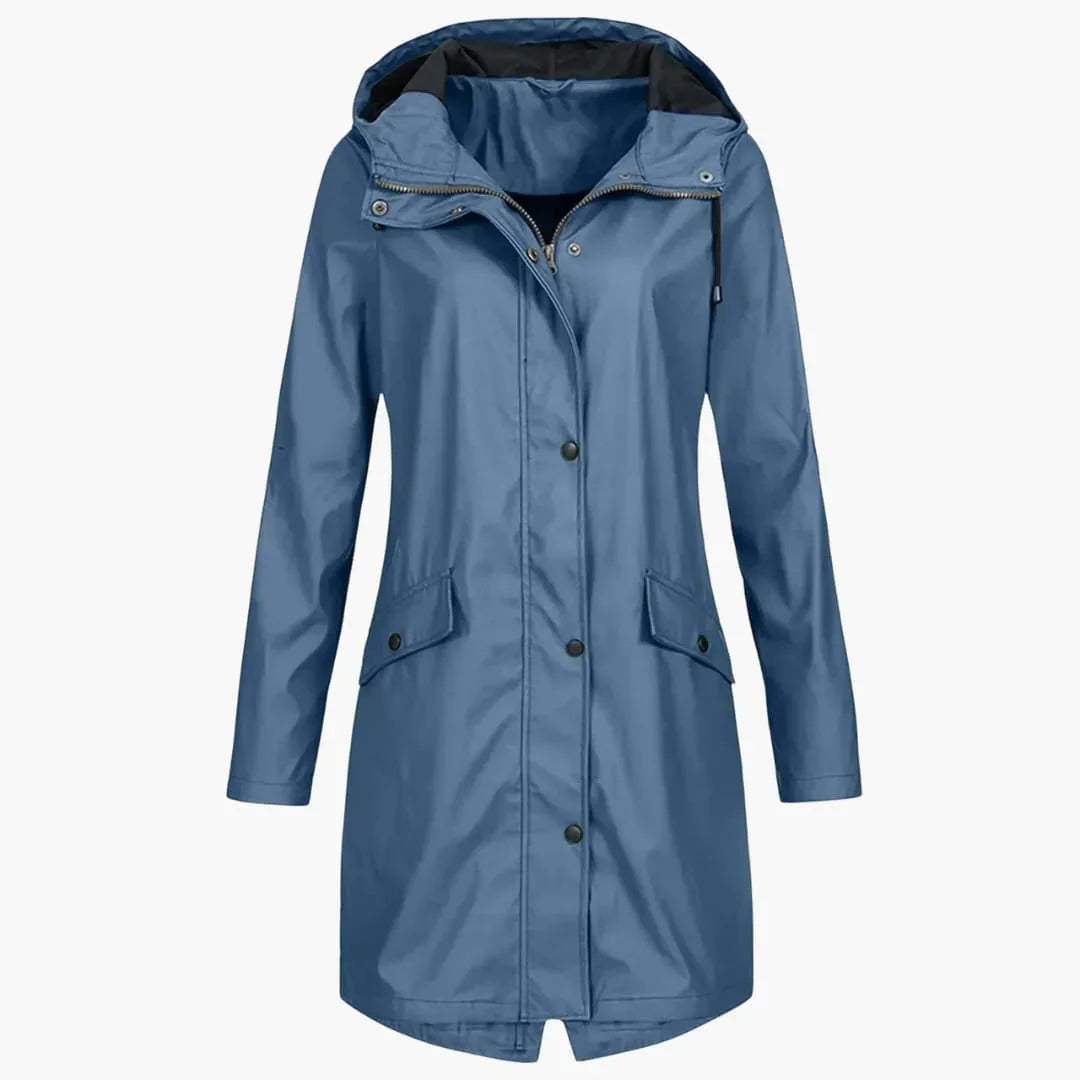 BerlinGlamour | Trenchcoat met capuchon voor dames 4